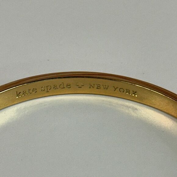 Kate Spade Gold Heart Of Gold Bangle Bracelet - Picture 4 of 4